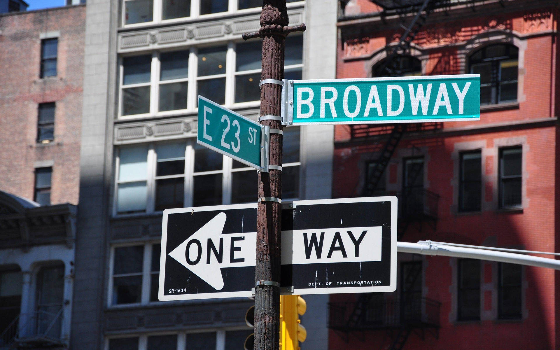 New York's Lively Broadway Is Where Amazing Talent Comes Together Background