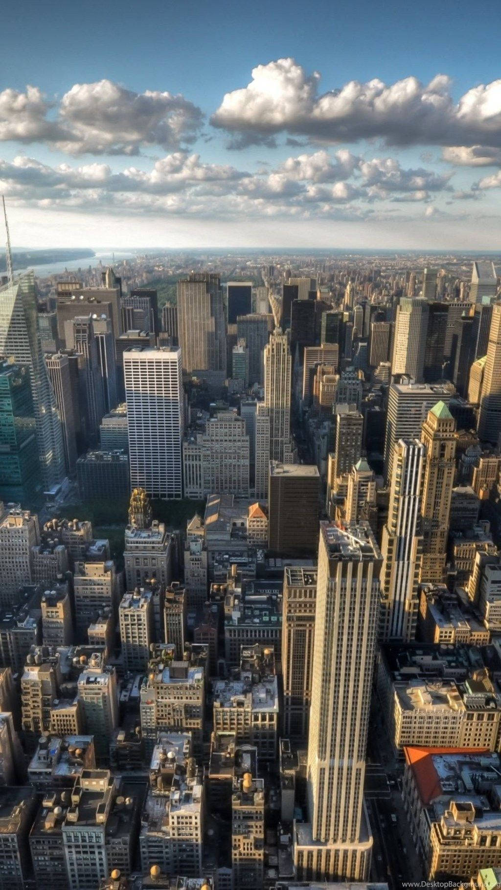 New York Skyline Iphone Buildings Background