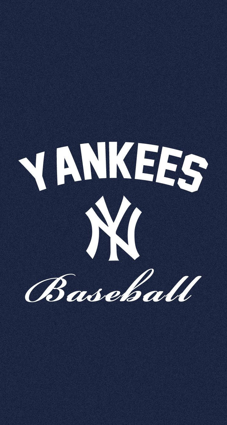 New York Yankees Baseball Ny Logo Text