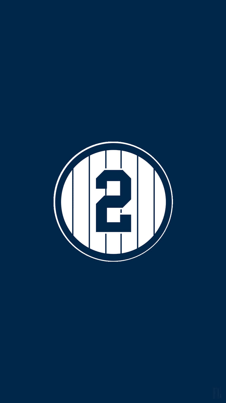 New York Yankees Baseball Team Number 2 Background