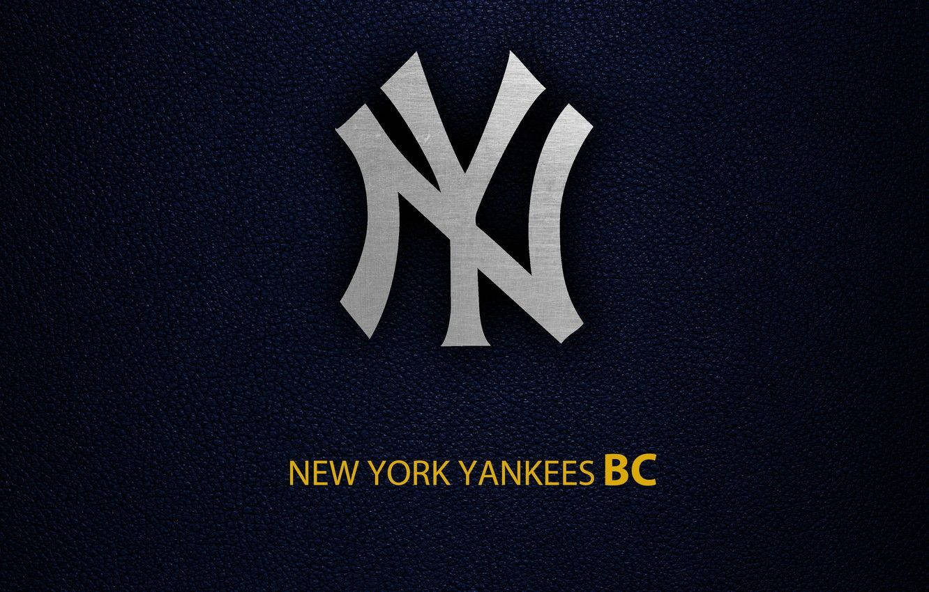 New York Yankees Bc Logo On Leather
