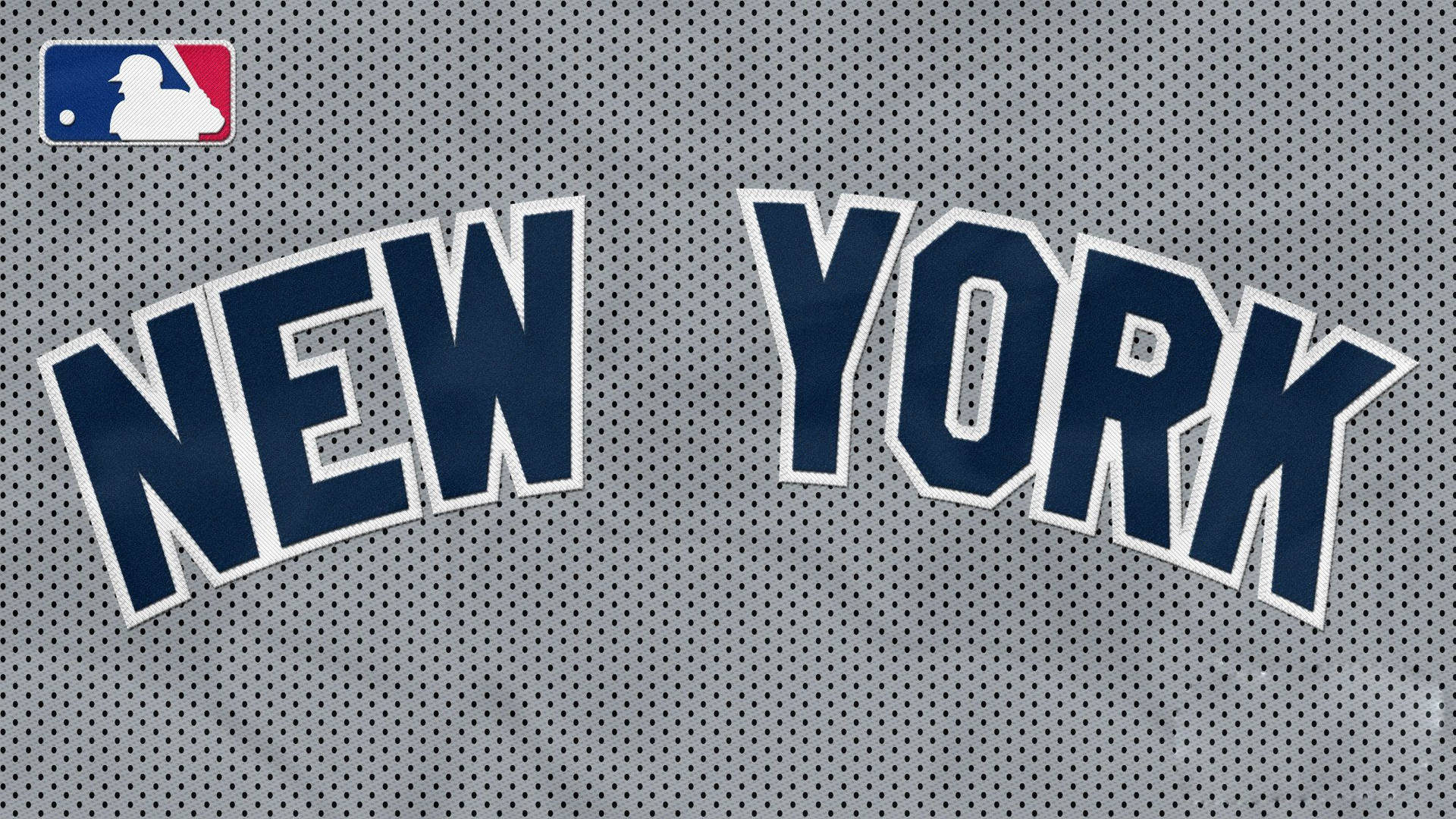 New York Yankees Mlb Jersey Logo Background
