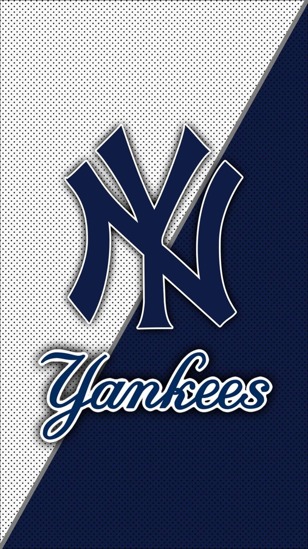 New York Yankees Ny Logo Jersey Art Background
