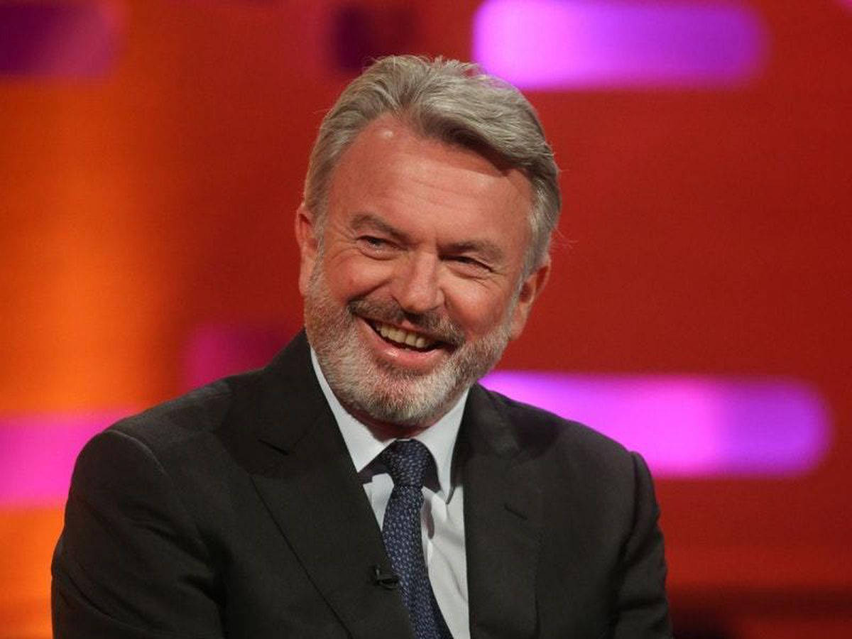 New Zealand Actor Sam Neill Bbc Interview Background