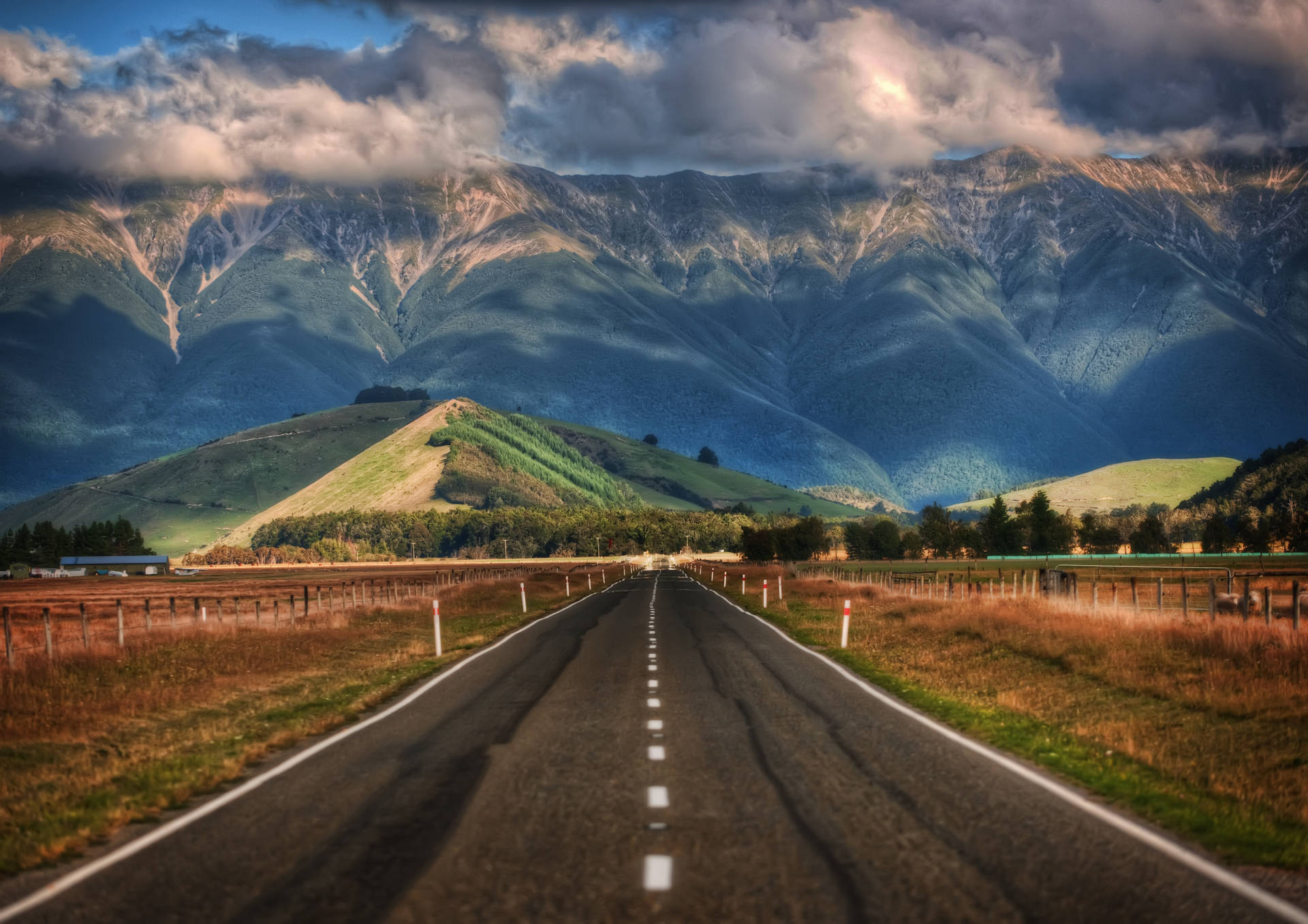New Zealand High Way Road