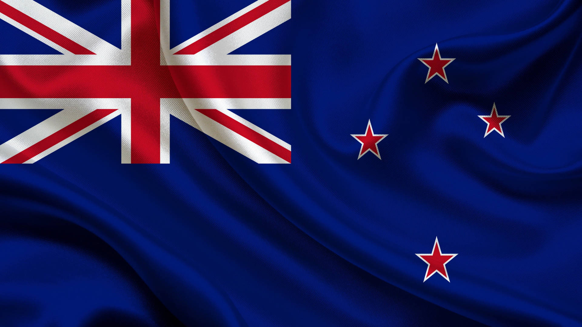 New Zealand National Flag Background