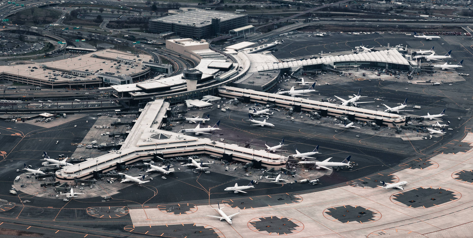 Newark Liberty International Airport Full Photo Background