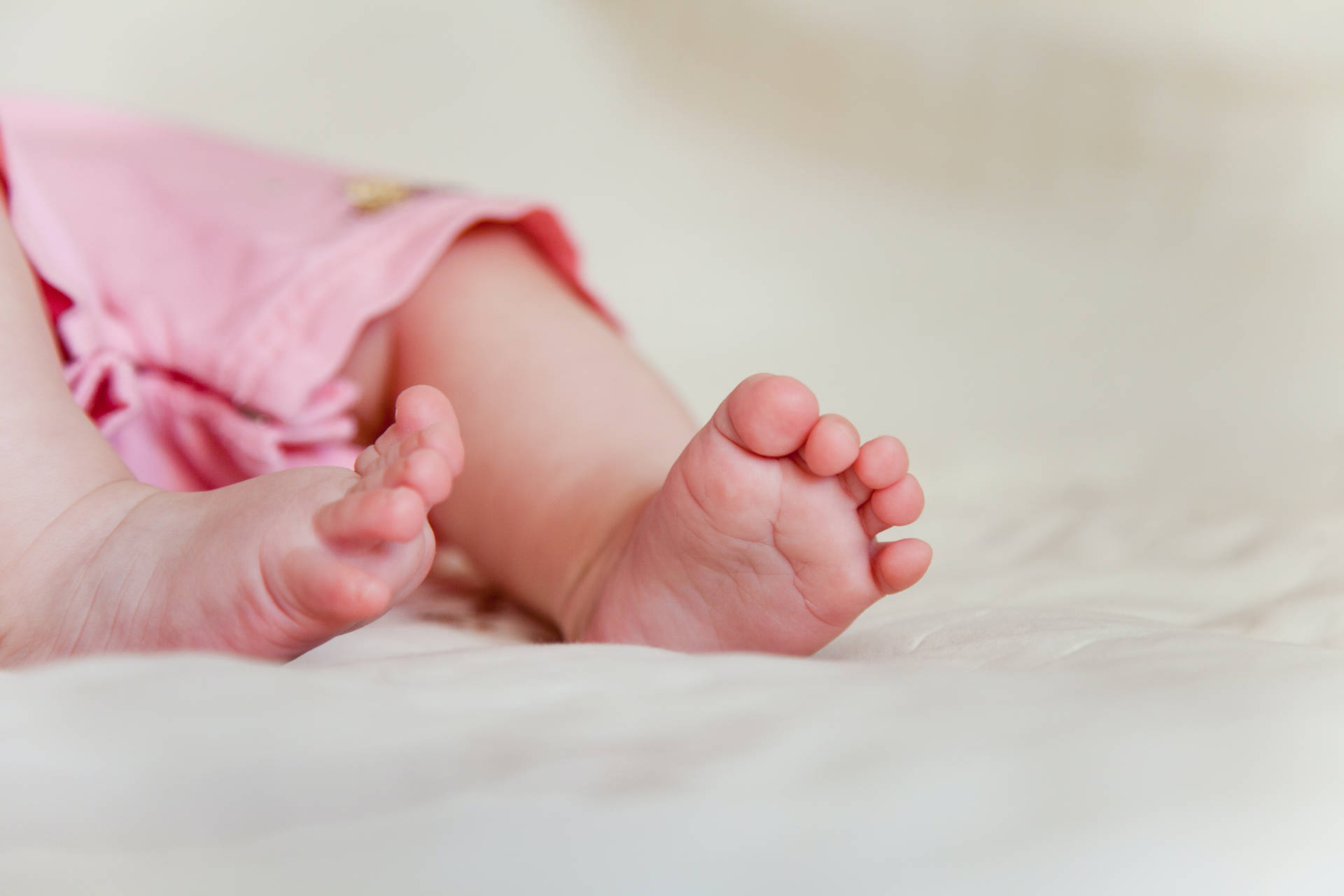 Newborn Baby Girl Pink Pajamas