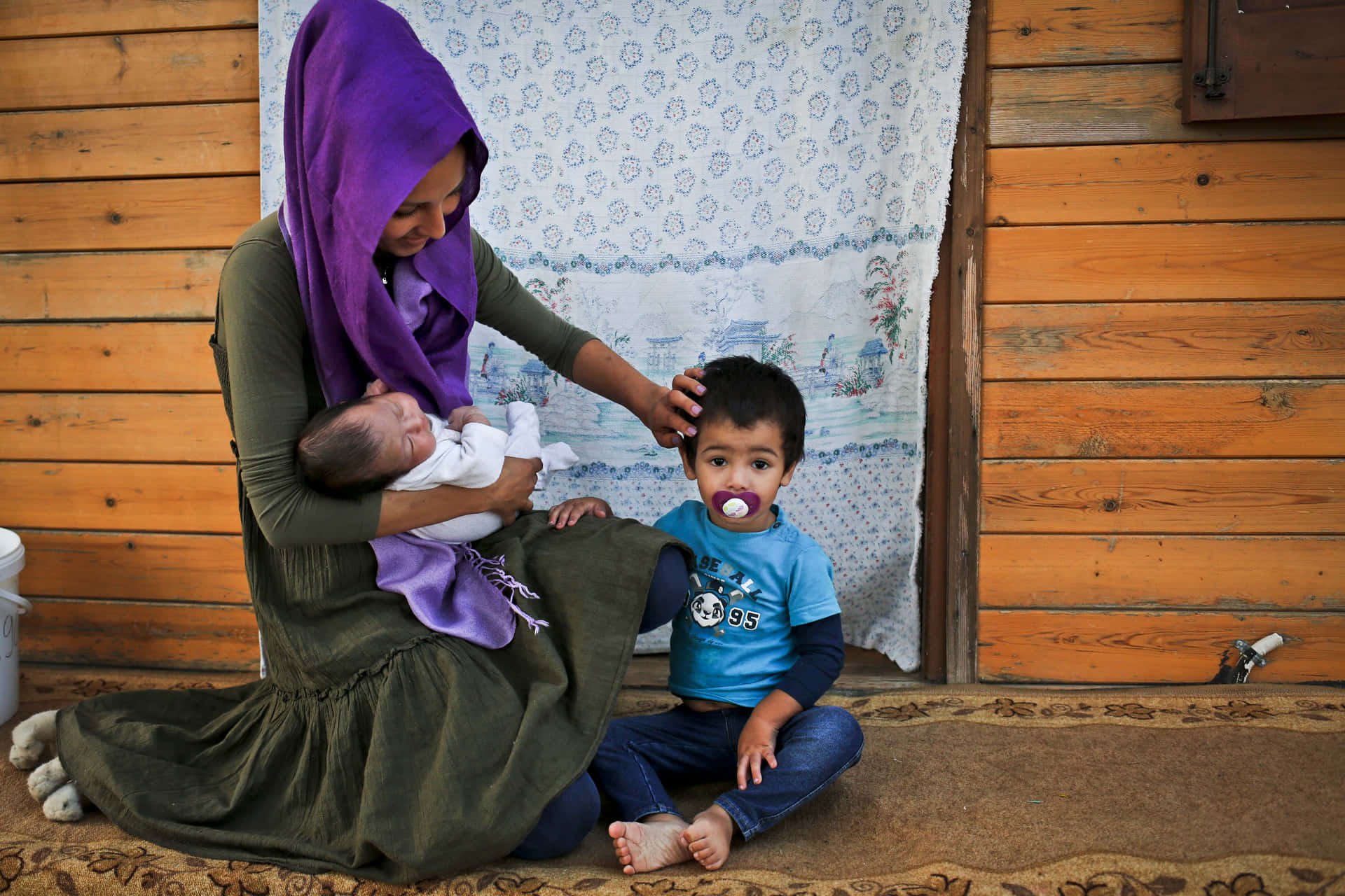 Newborn From A Poor Family
