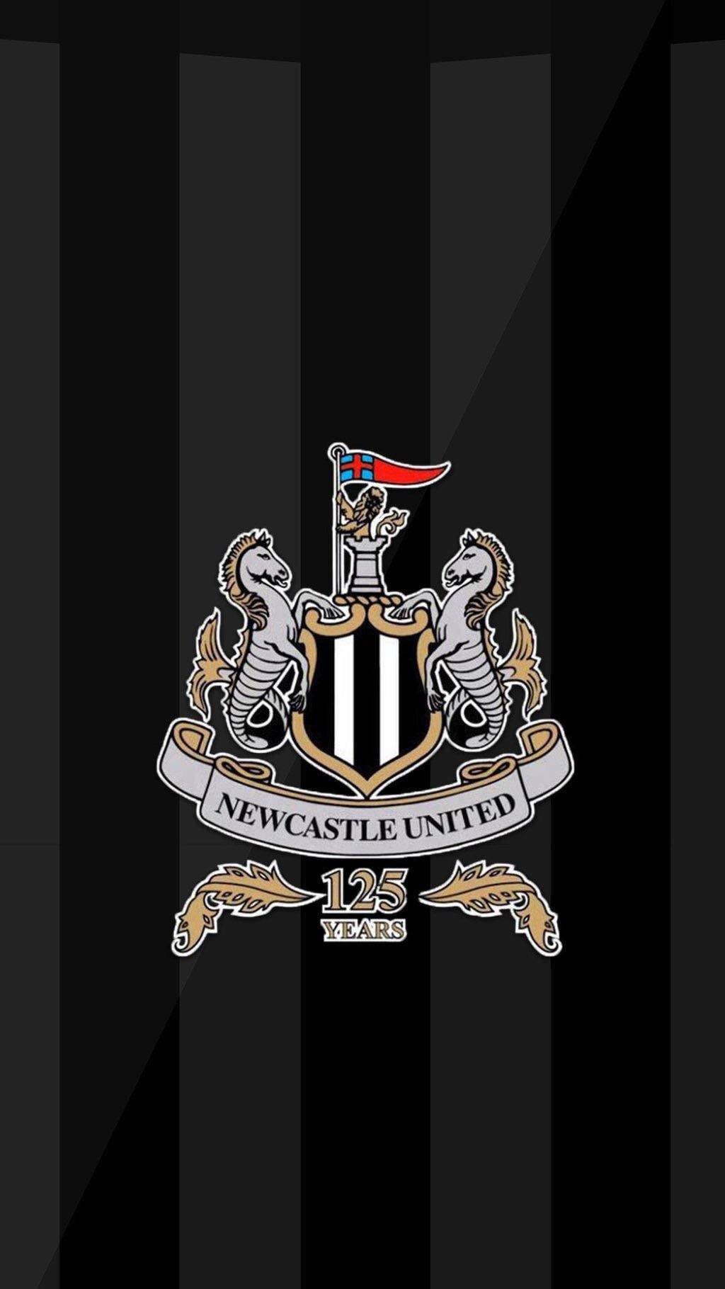 Newcastle United Fc 125 Years Logo