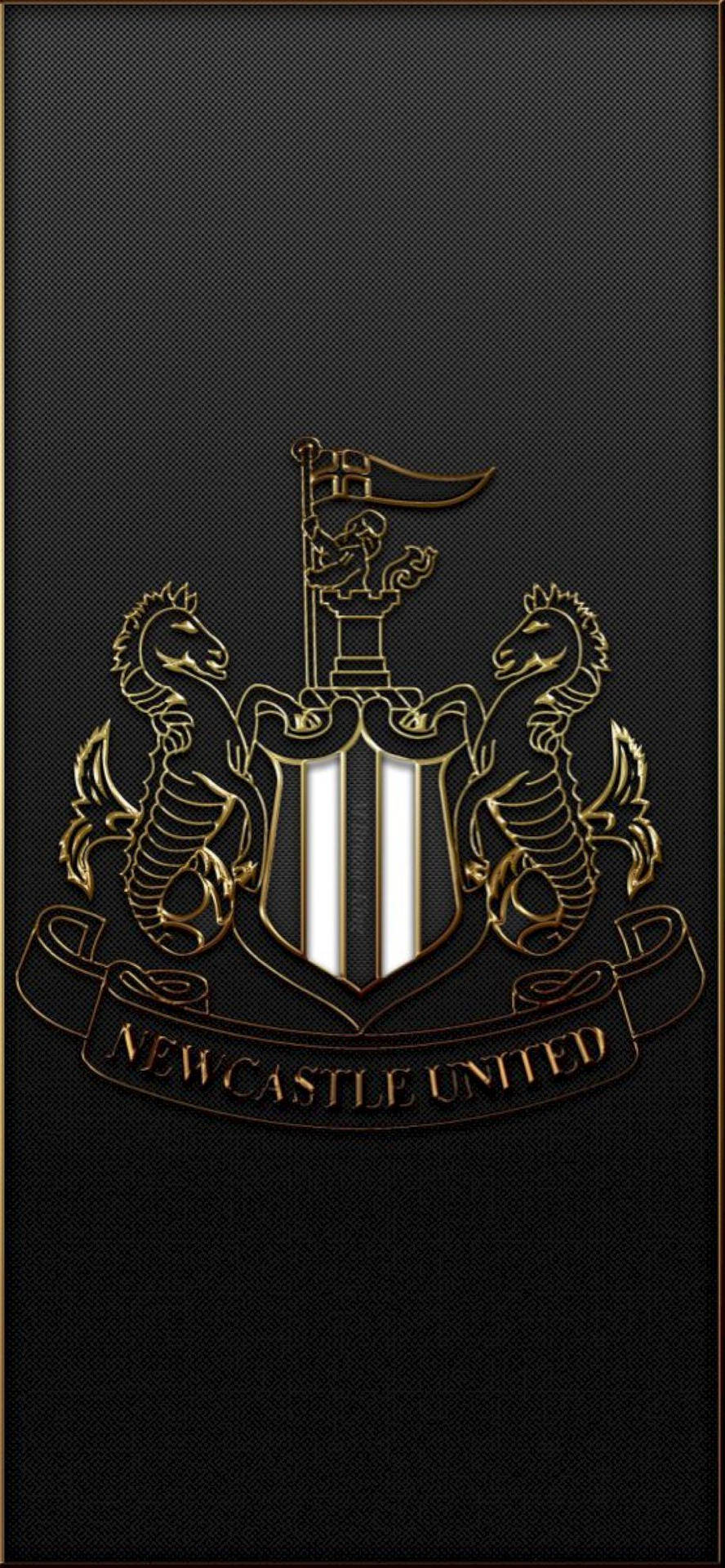 Newcastle United Fc Embossed Logo