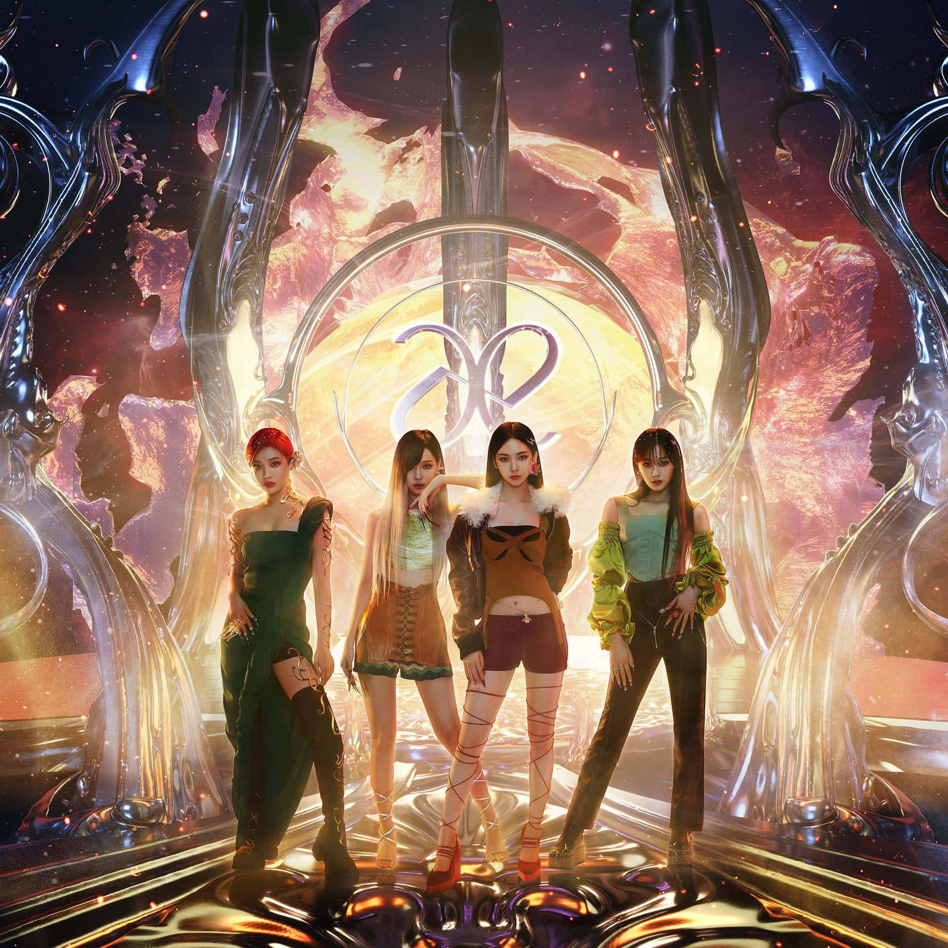 Next-level K-pop Group Background