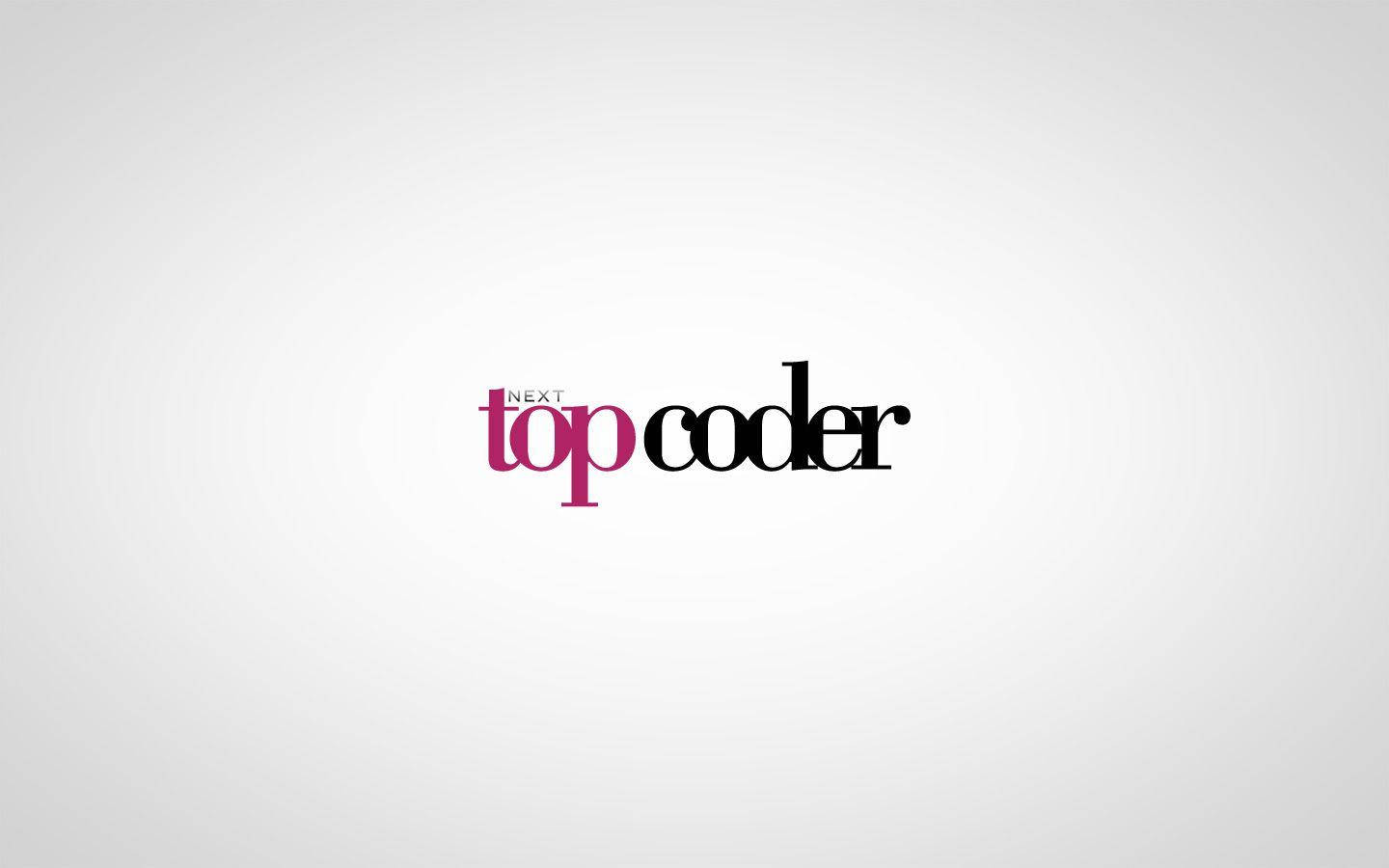 Next Top Coder Background