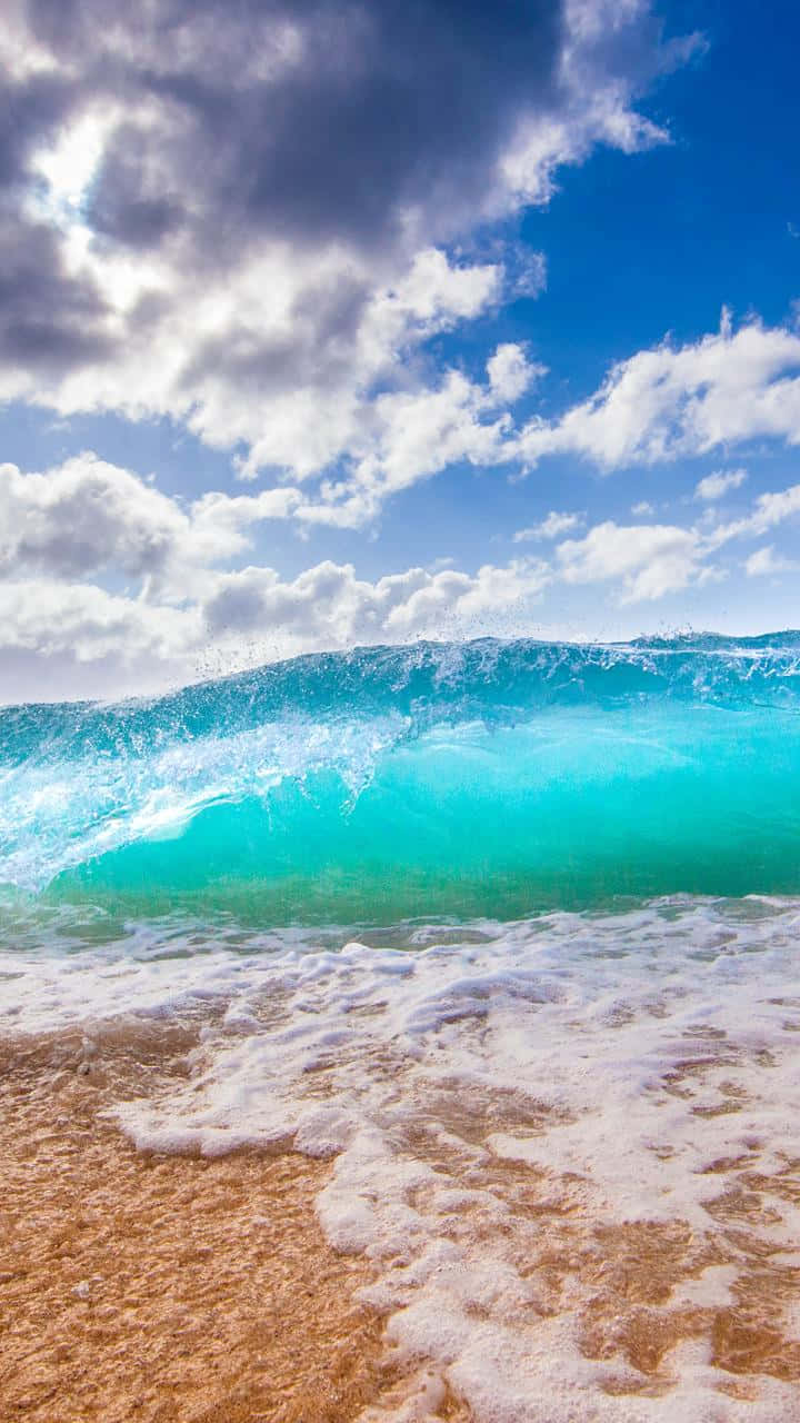Nexus 6 Waves Background