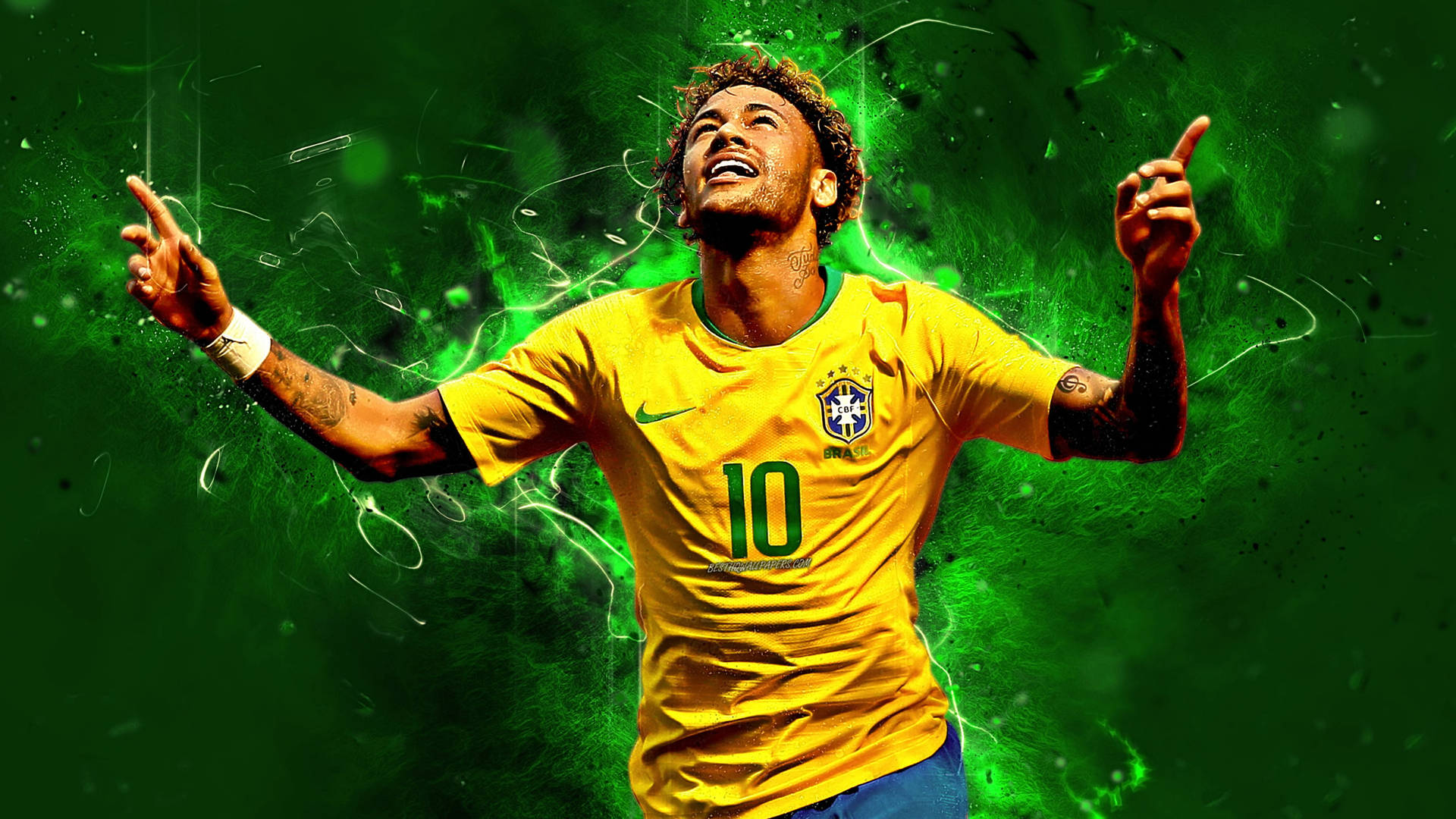 Neymar 4k Neon Green Fan Edit