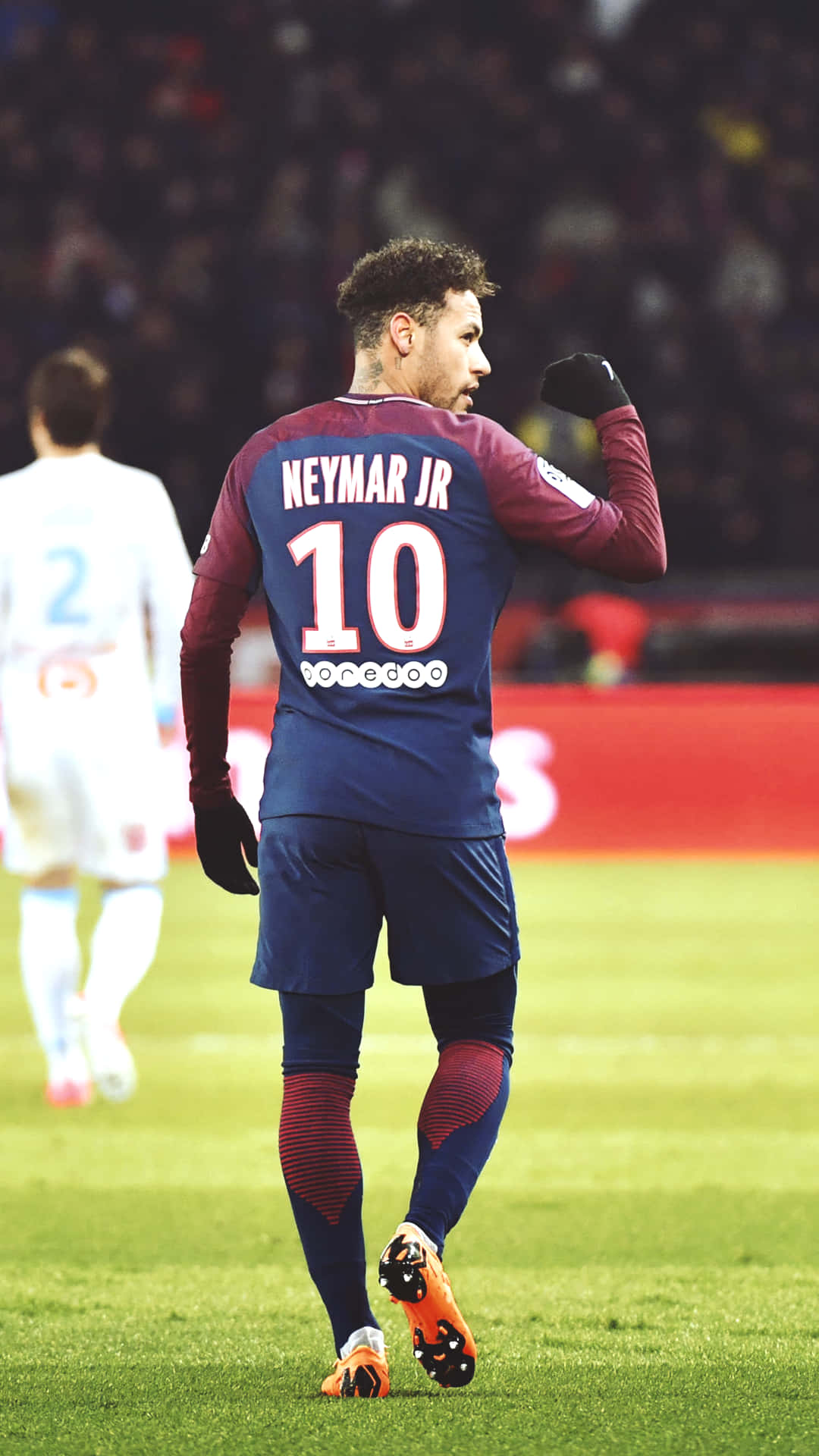 Neymar Back View Iphone Background