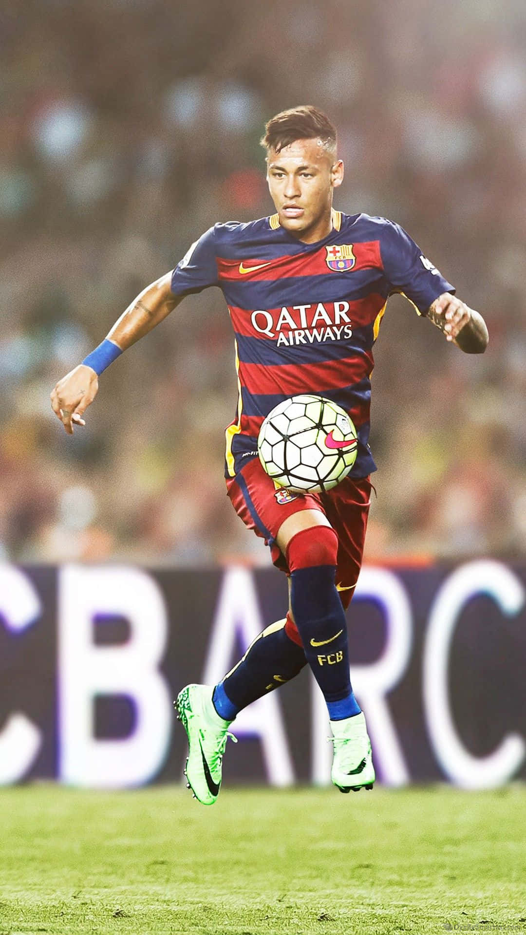 Neymar Ball In Air Iphone