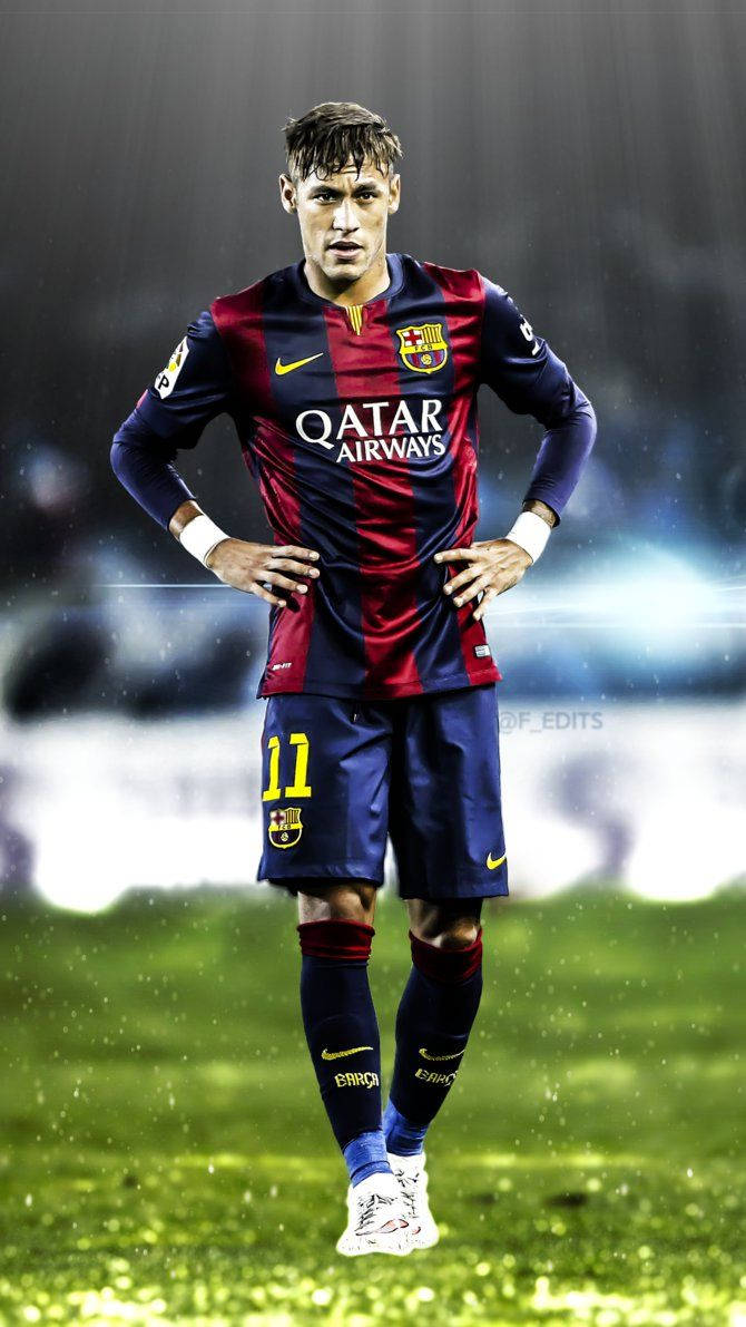 Neymar, Barcelona Footballer No. 11 Background