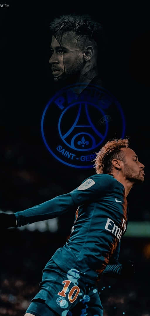 Neymar Jr. At The Highest Level Of Detail Background