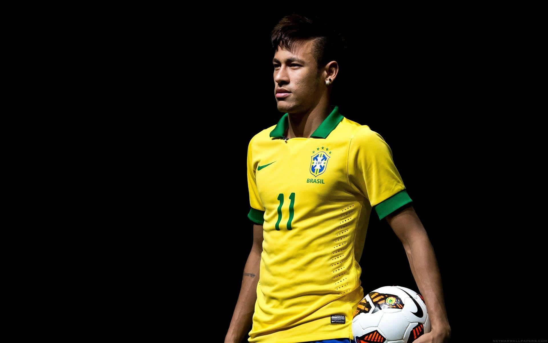 Neymar Jr., Brazilian Football Sensation Background
