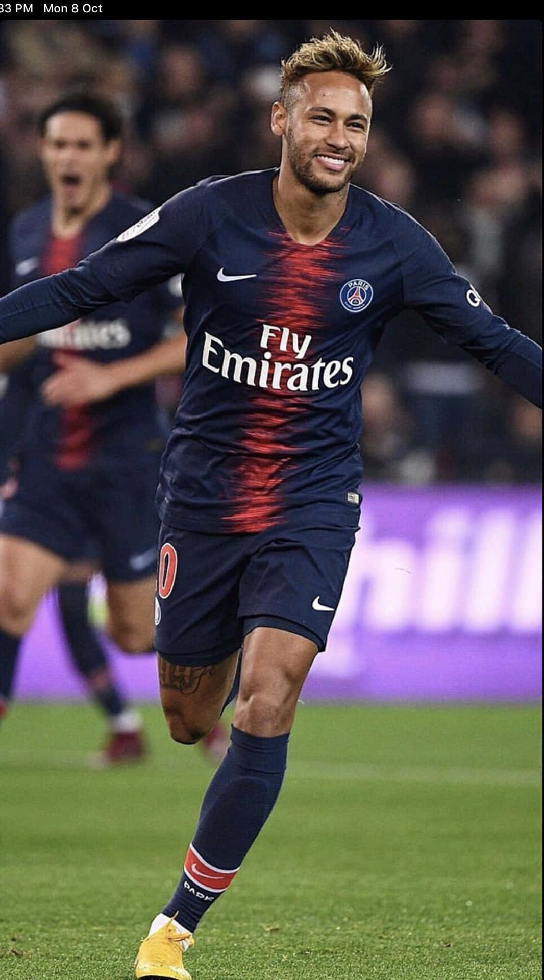 Neymar Jr. In Action Iphone Wallpaper Background