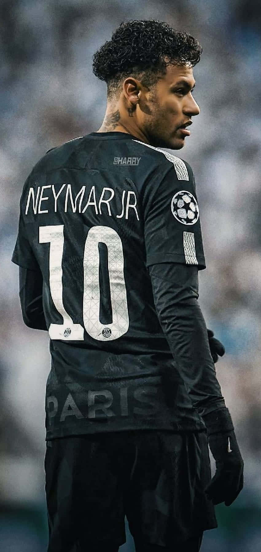 Neymar Looking Side Iphone Background