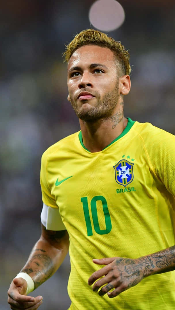 Neymar Ultra Hd Brazil National Football Team Background