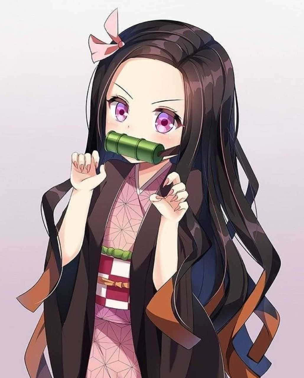 Nezuko Desktop Wallpaper – Defeat The Evildoers