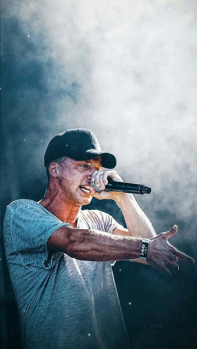 Nf Making His Mark On The Rap Game Background