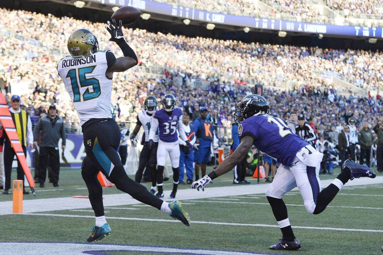 Nfl Allen Robinson Jacksonville Jaguars Baltimore Ravens Background