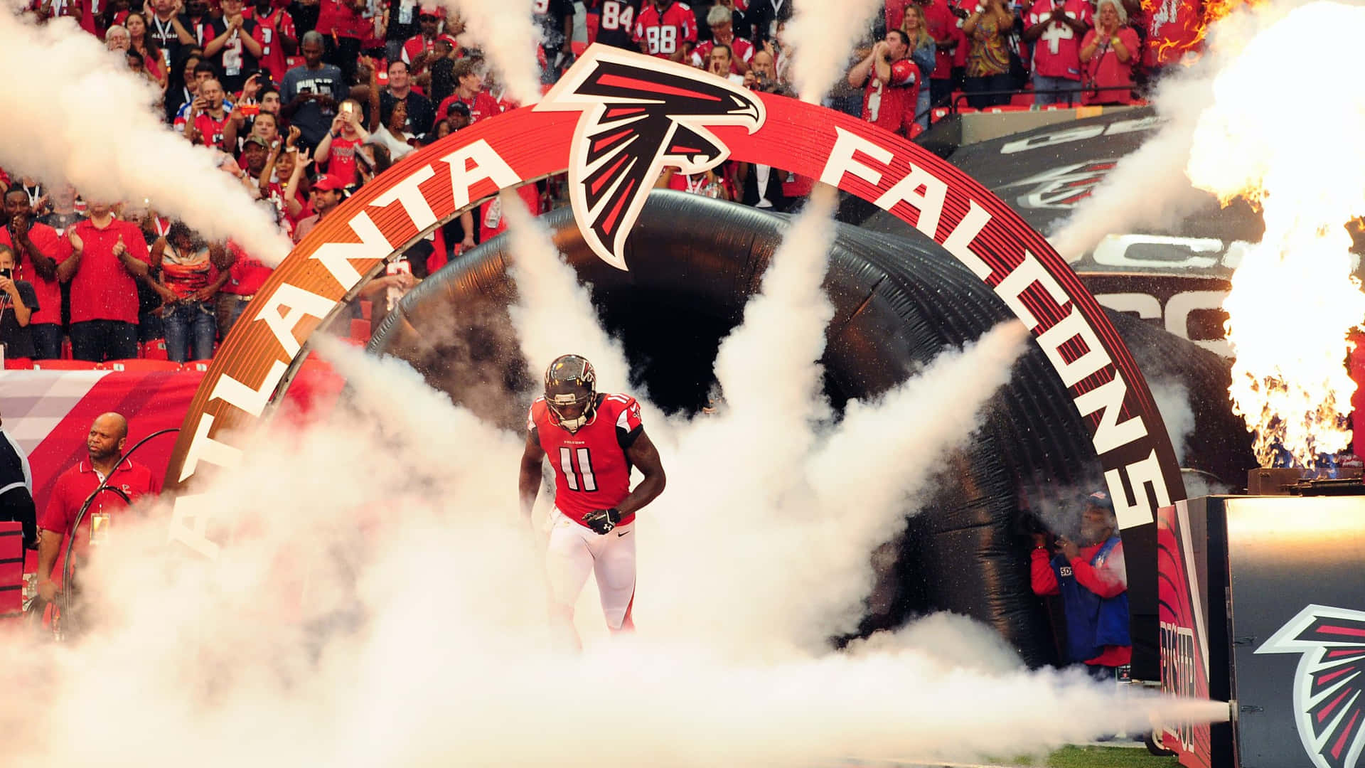 Nfl Atlanta Falcons Wide Receiver Julio Jones Background