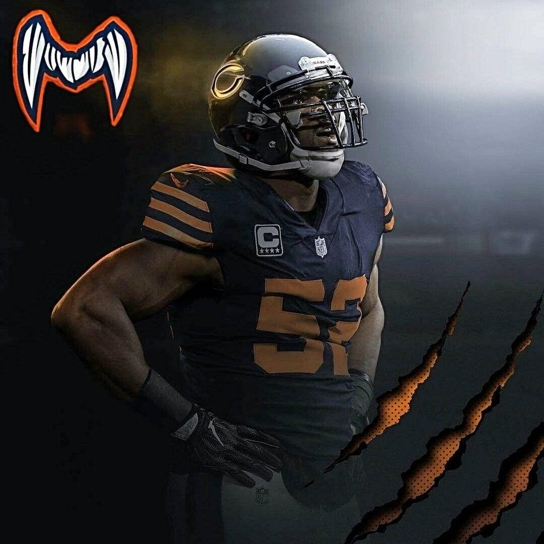 Nfl Chicago Bears Khalil Mack Digital Art