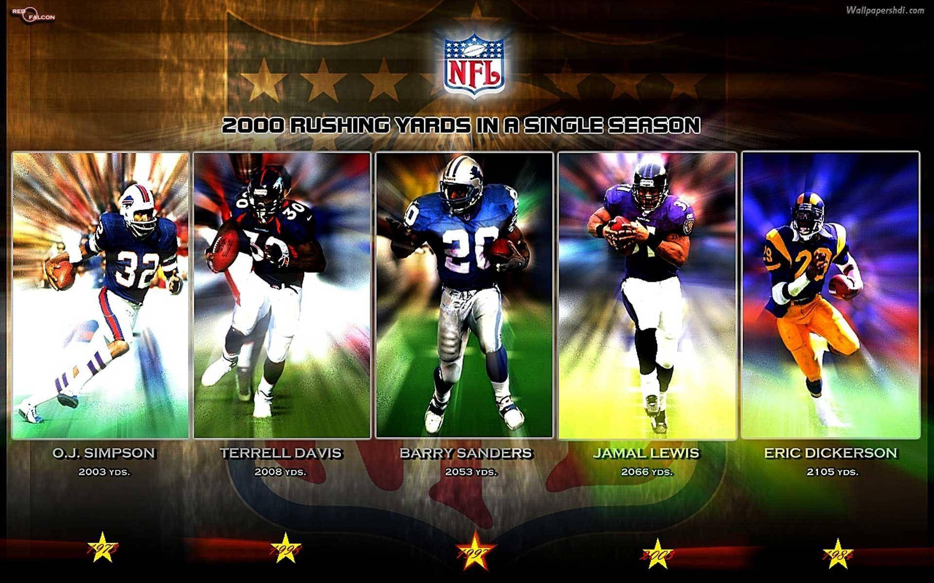 Nfl Football 2000 Rushing Yards