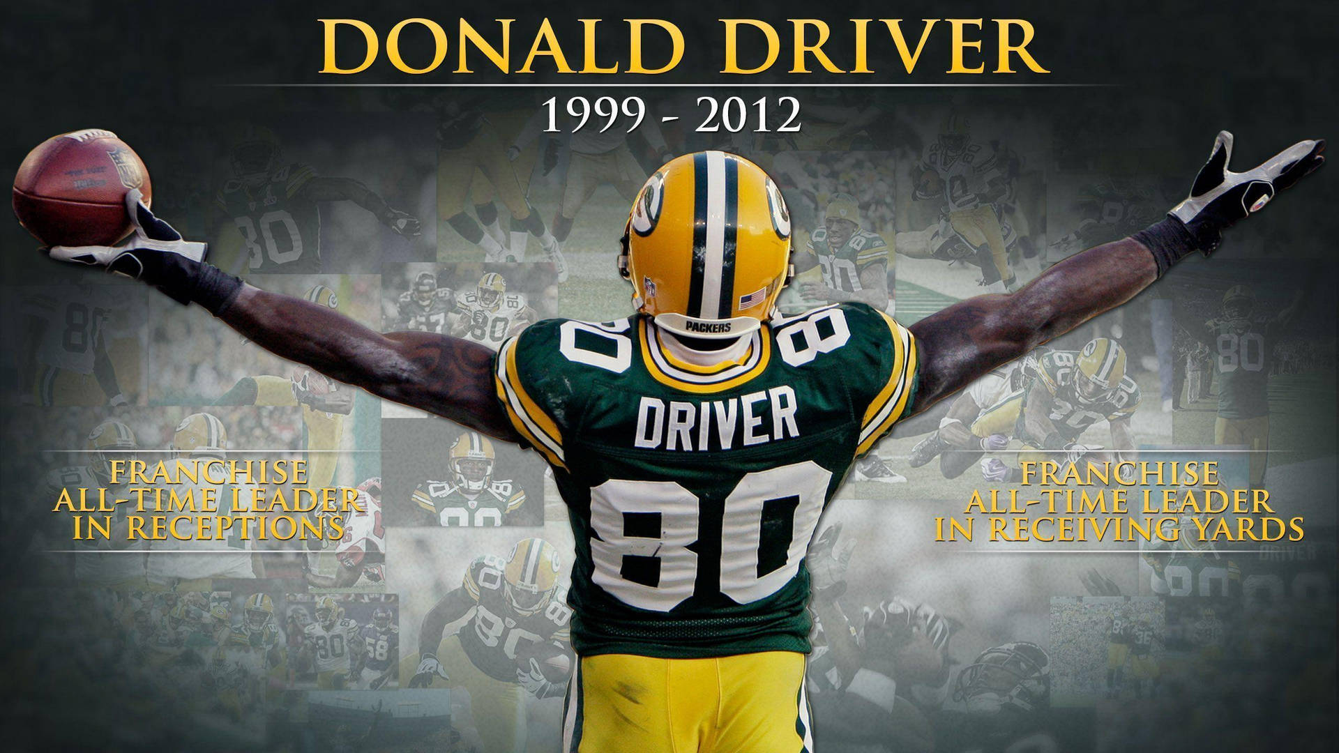 Nfl Football Player Donald Driver Background