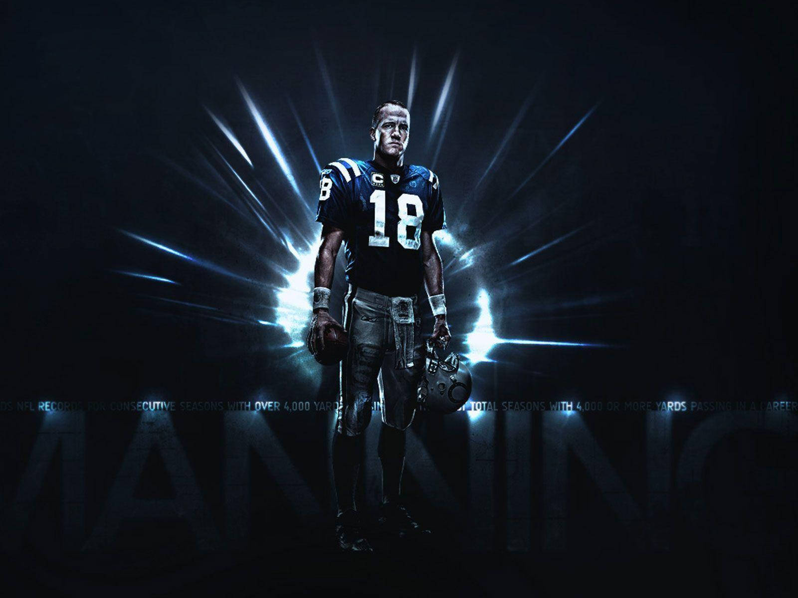 Nfl Football Player Peyton Manning Background