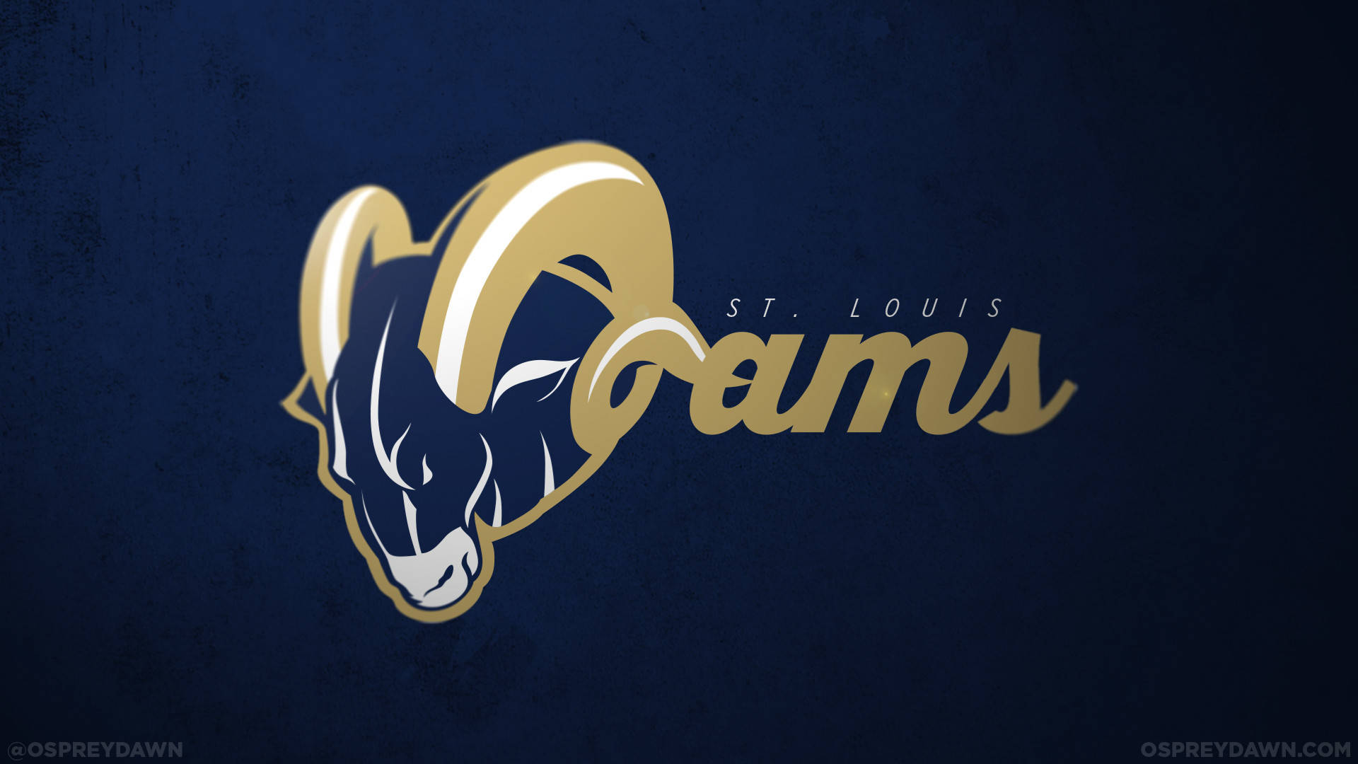 Nfl Football's St. Louis Rams Background