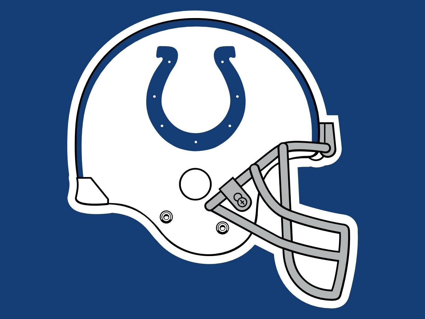 Nfl Indianapolis Colts Football Helmet