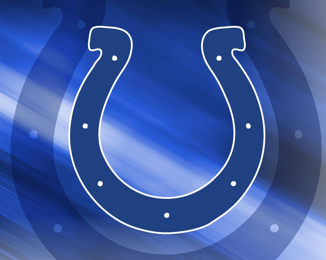 Nfl Indianapolis Colts Horseshoe Emblem Background