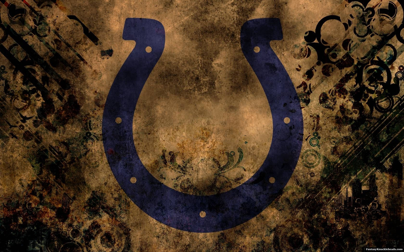 Nfl Indianapolis Colts Vintage Theme Logo