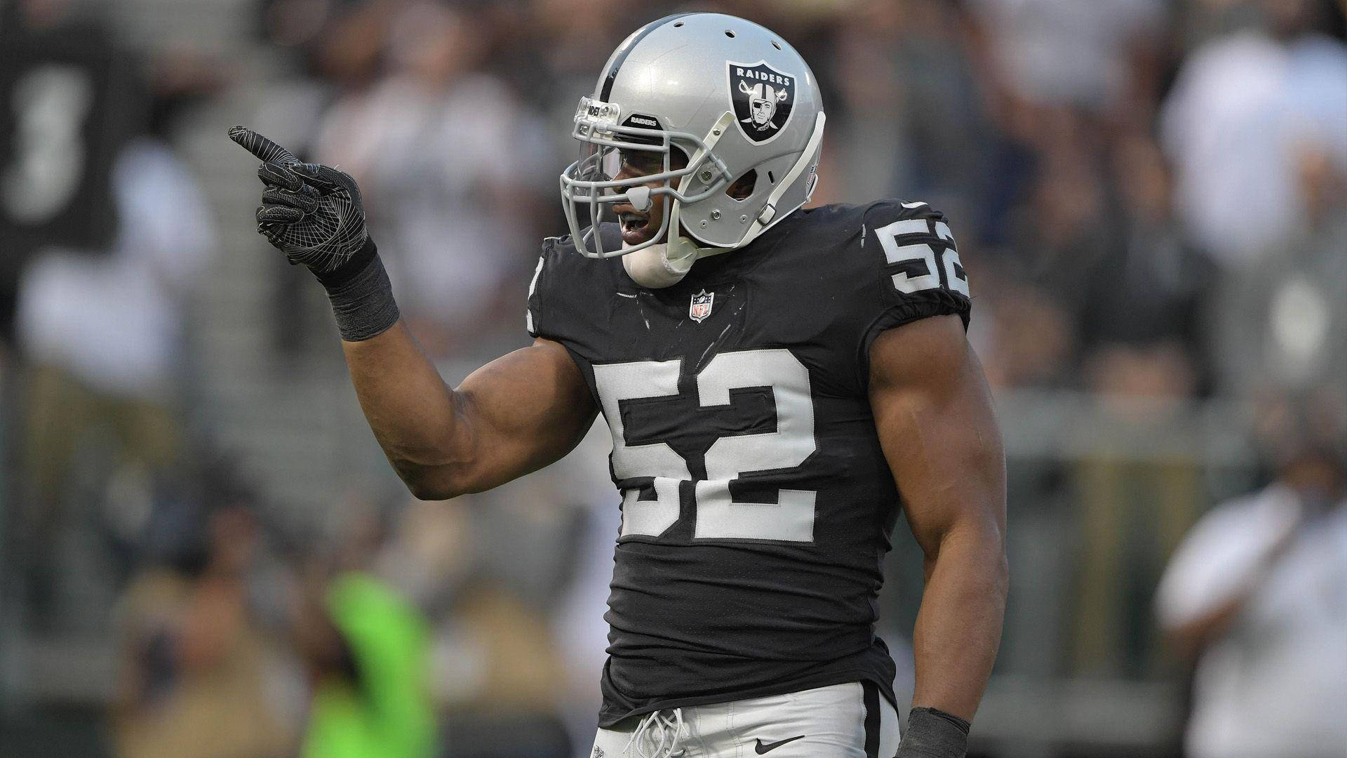 Nfl Khalil Mack Oakland Raiders Los Angeles Rams