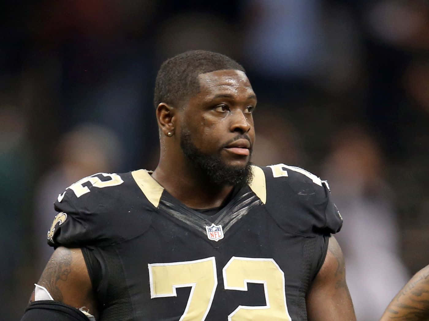 Nfl Offensive Tacke Terron Armstead New Orleans Saints Background
