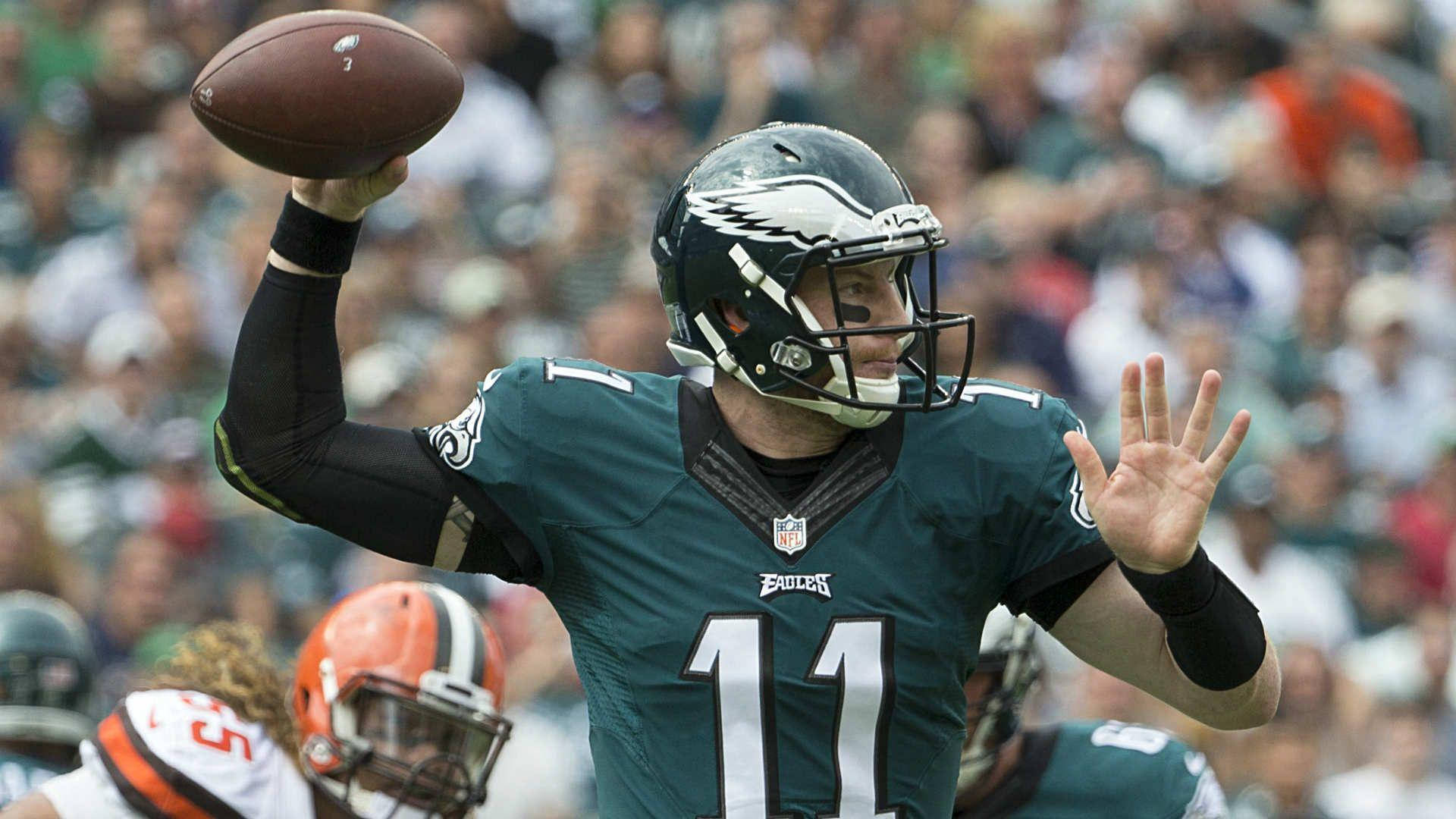 Nfl Philadelphia Eagles Carson Wentz Background