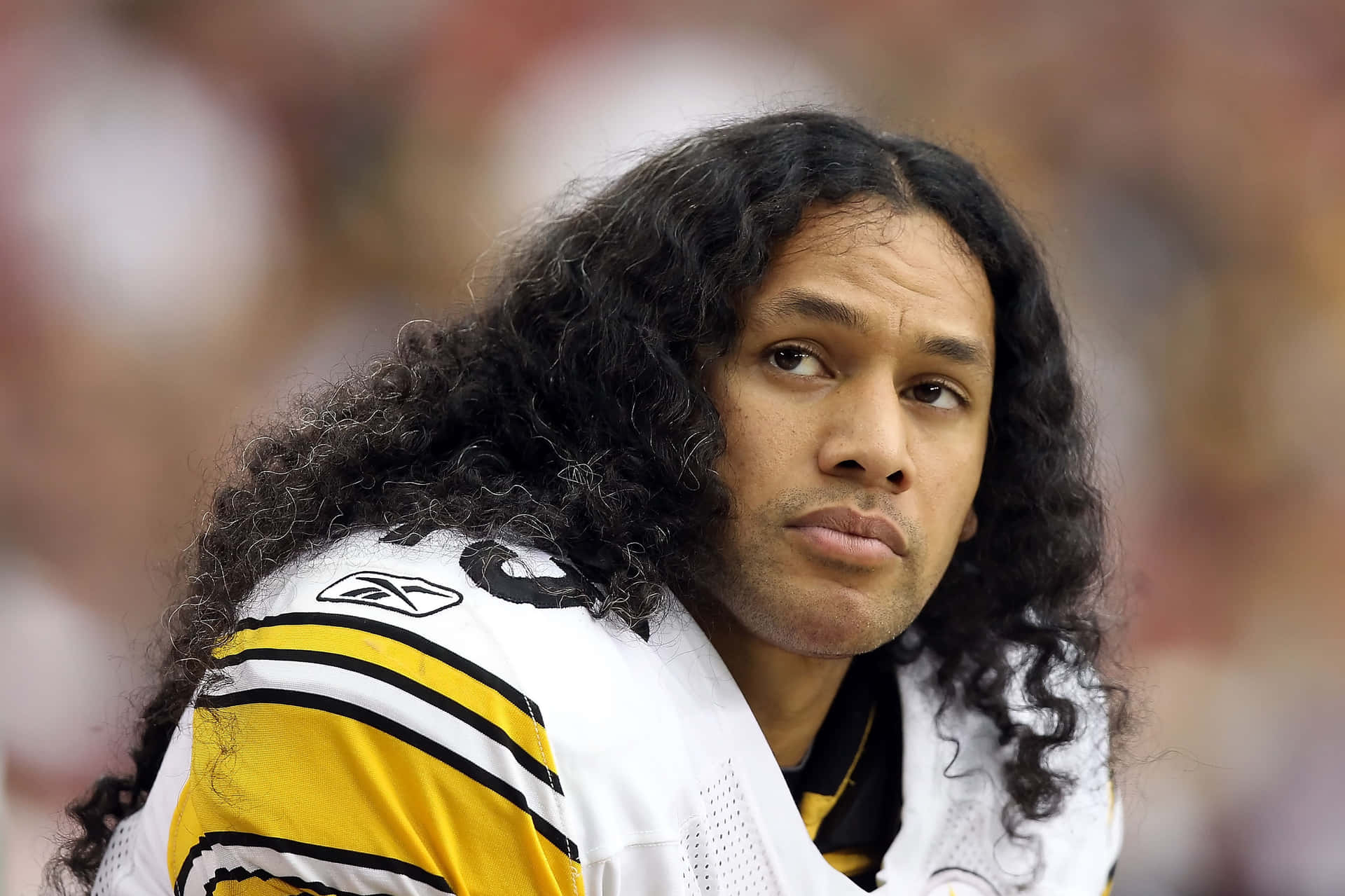 Nfl Star Troy Polamalu Background
