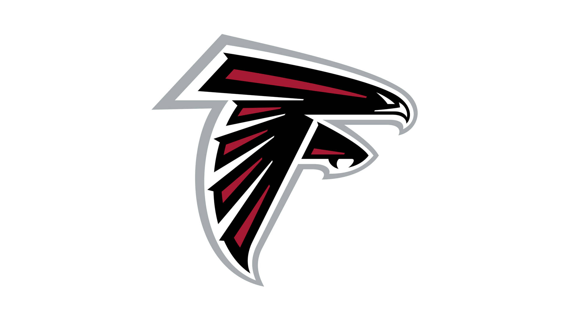 Nfl Teams Atlanta Falcons Logo White Background