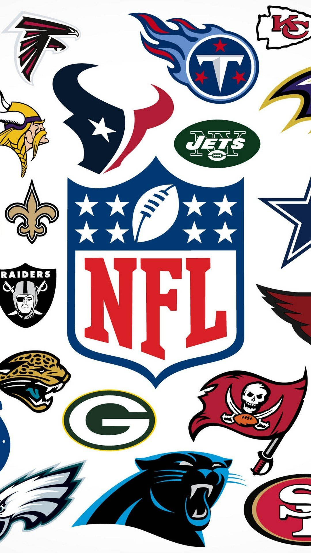 Nfl Teams Logos Phone Background