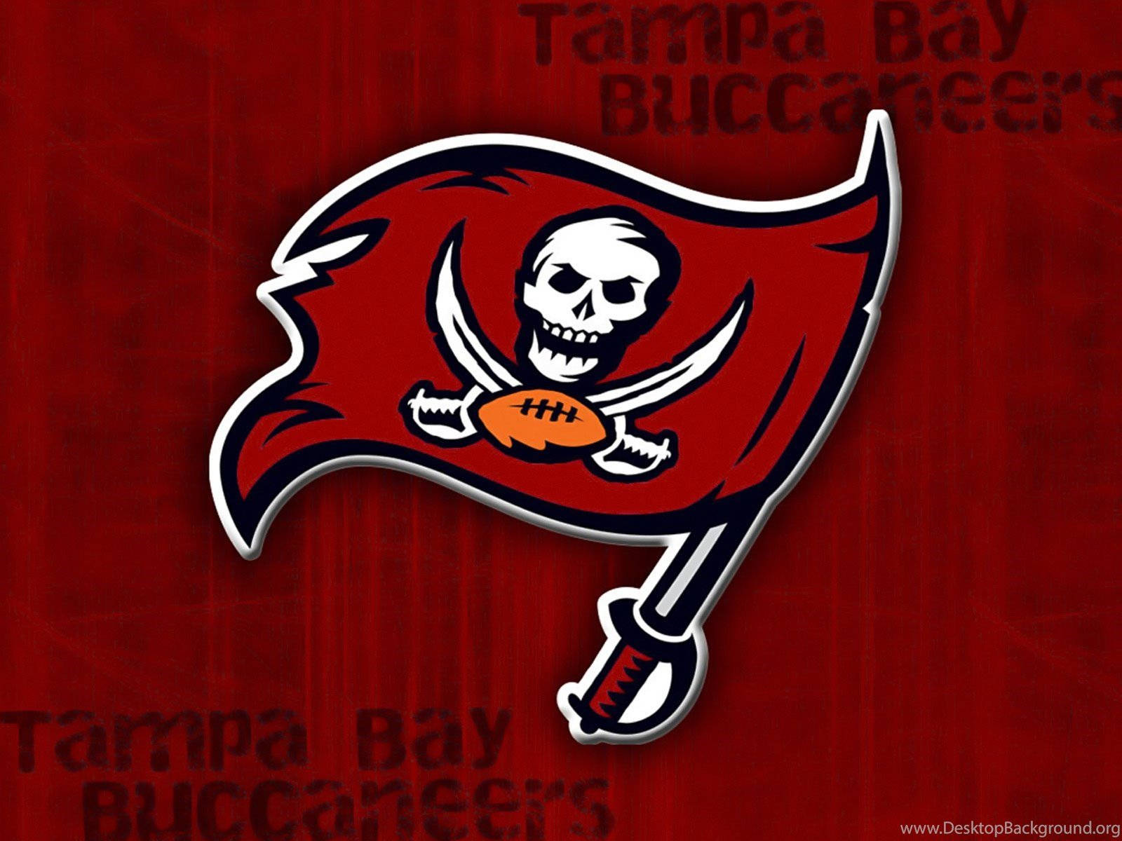 Nfl Teams Tampa Bay Buccaneers Logo Background