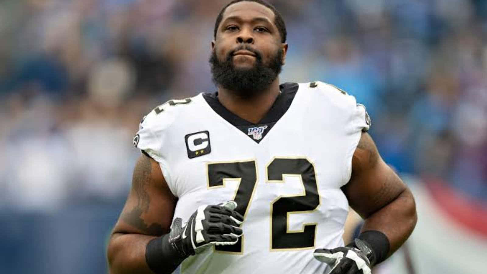 Nfl Terron Armstead New Orleans Saints Background