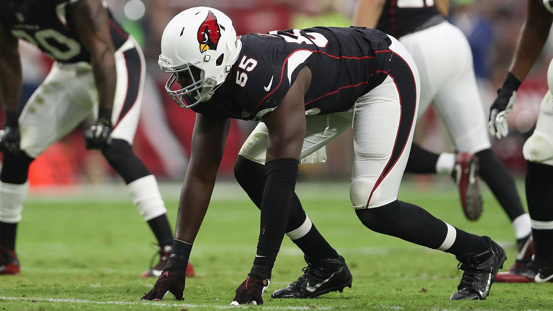 Nfl Week 5 Game Arizona Cardinals Chandler Jones Background