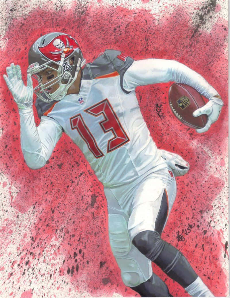 Nfl Wide Receiver Mike Evans Background