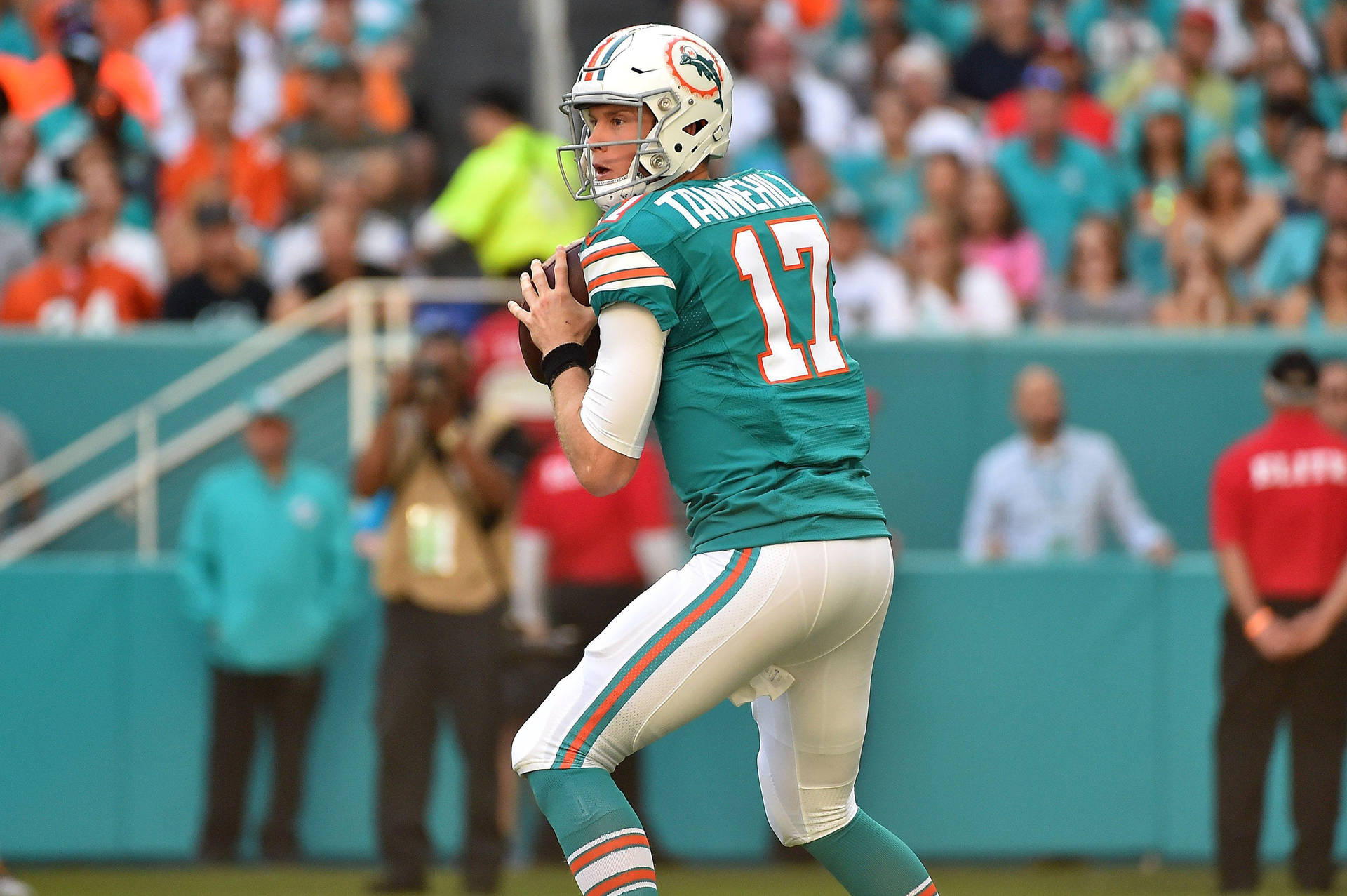 Nfl Wild Card Playoffs Ryan Tannehill Background